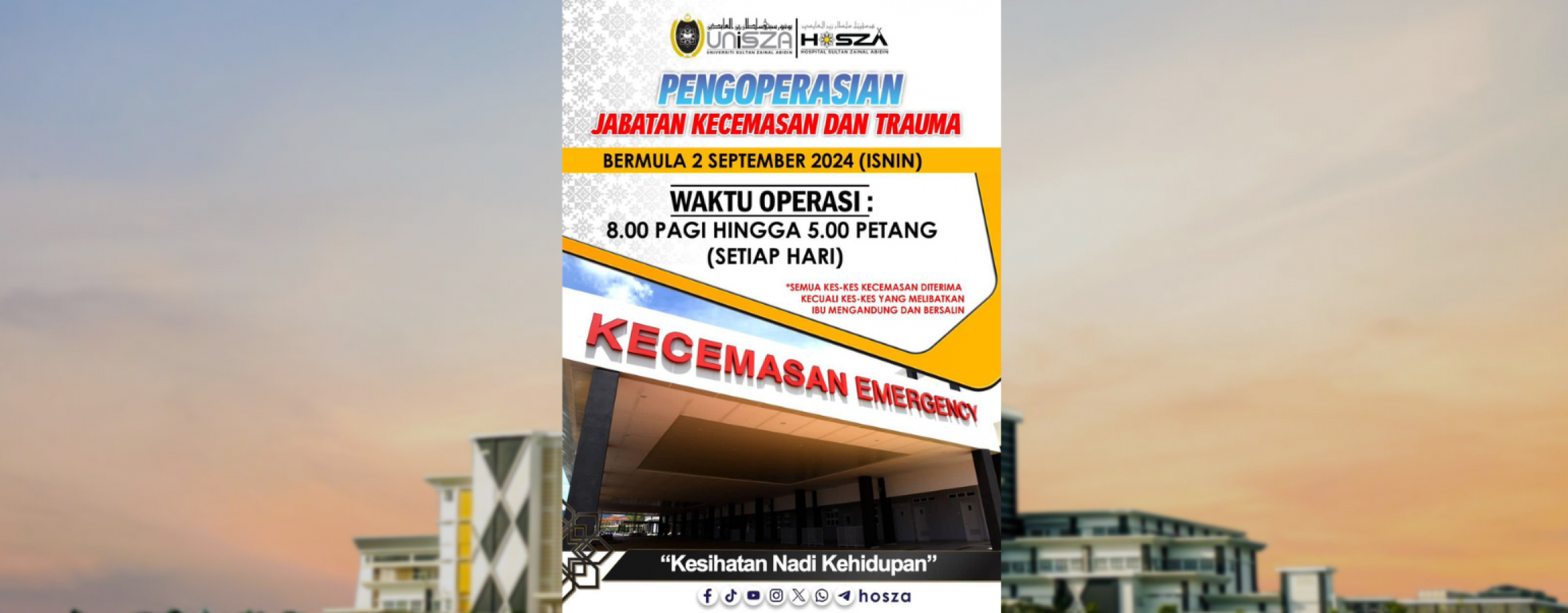 Pengoperasian Jabatan Kecemasan & Trauma