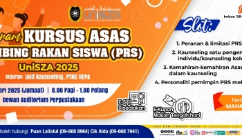 KURSUS ASAS PEMBIMBING RAKAN SISWA UniSZA 2025